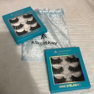 Ashimary Mink Eyelashes bundle of 2 packs